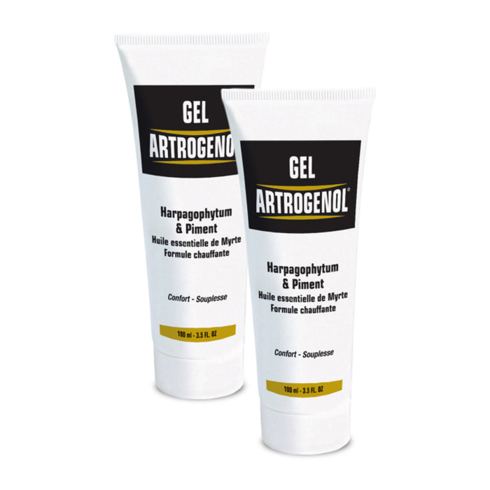 NUTRI EXPERT - Gel Artrogenol - Soulage et apaise les douleurs articulaires - Gel à effet chauffant - Lot de 2 produits