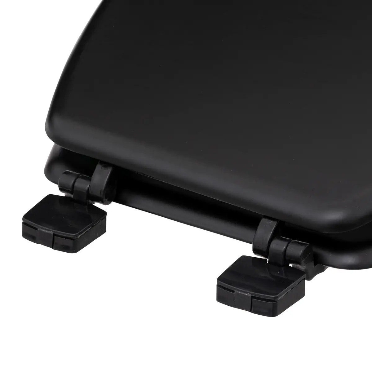 Abattant WC "Colorama" noir en bois laqué