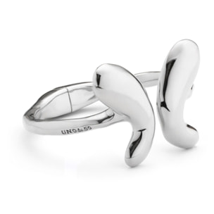 Pulsera wings PLATEADO L