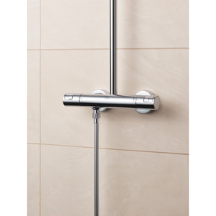 GROHE Vitalio Start System 250 Cube Colonne de douche avec mitigeur thermostatique 26696000