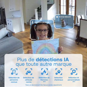 Caméra de surveillance ARLO Essential 3 2K - 2 caméras PTZ