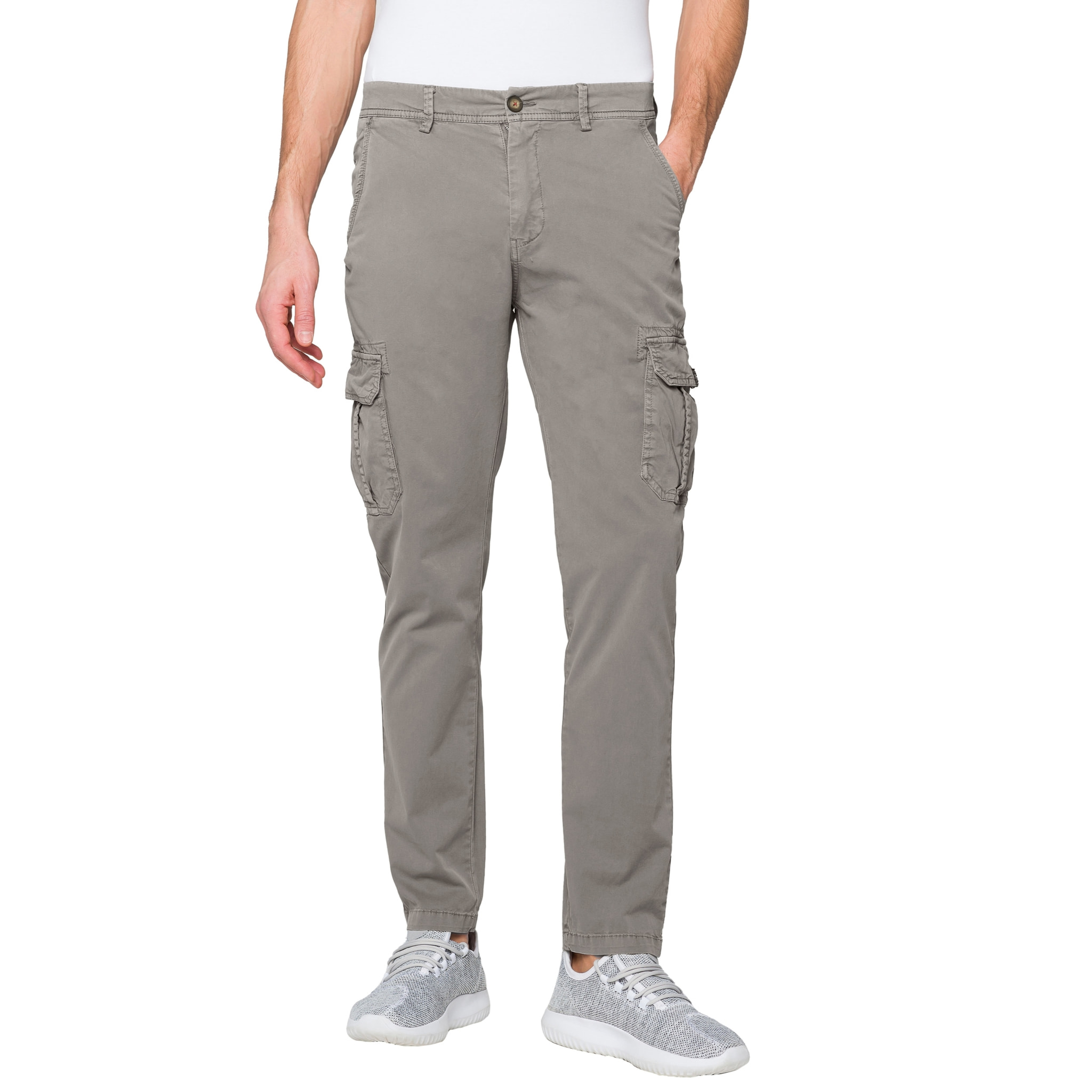 Pantalón cargo Hot Buttered Jasper gris