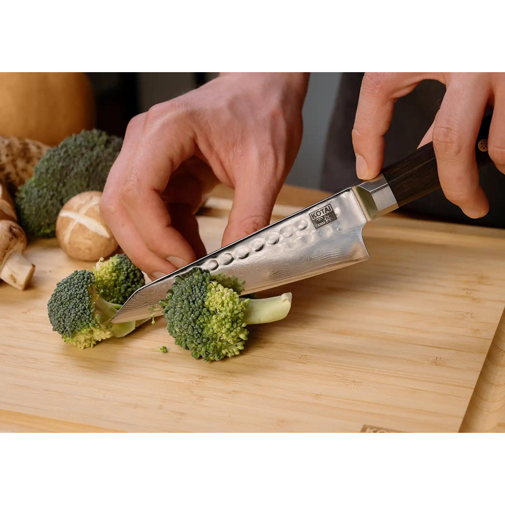 Set essenziale di coltelli (3 coltelli) - Collezione Bunka Damasco