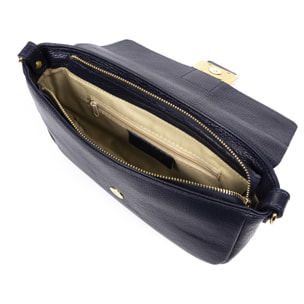 Alluvioni bolso de mano y bolso bandolera mujer. Piel auténtica acabado Dollaro.