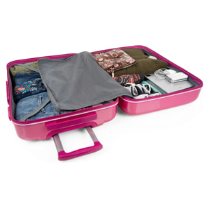 Juego De Maletas Pc Itaca Base Fucsia Fucsia Unicornios