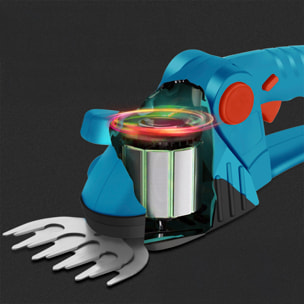 Recortadora de setos eléctrica con 1350 rpm DOBLE BATERIA 15000mAh.