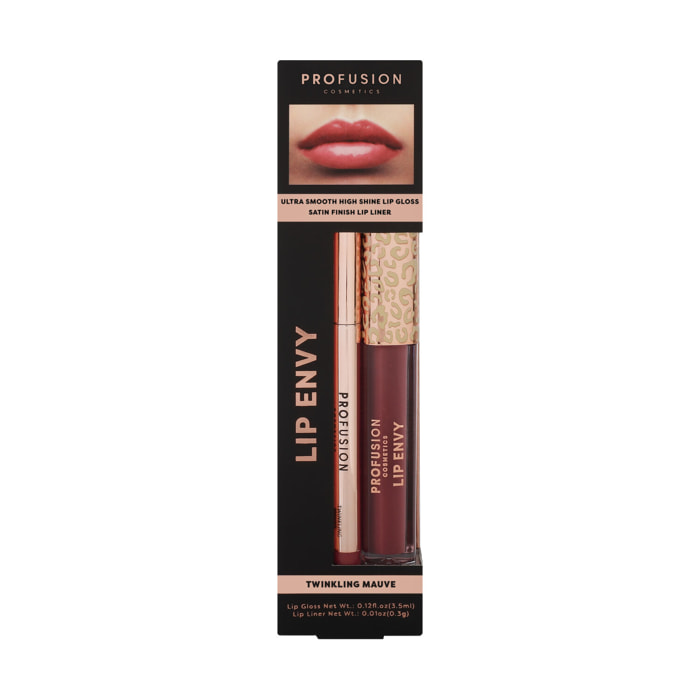 Lip Envy Gloss and Lip Liner Duo - Le duo parfait pour des lèvres dessinées et pulpeuses !