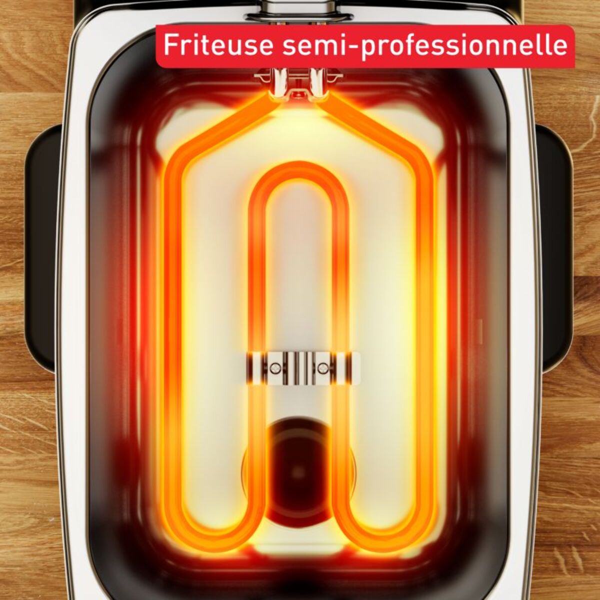 Friteuse semi-professionnelle TEFAL FR804110 oleoclean pro