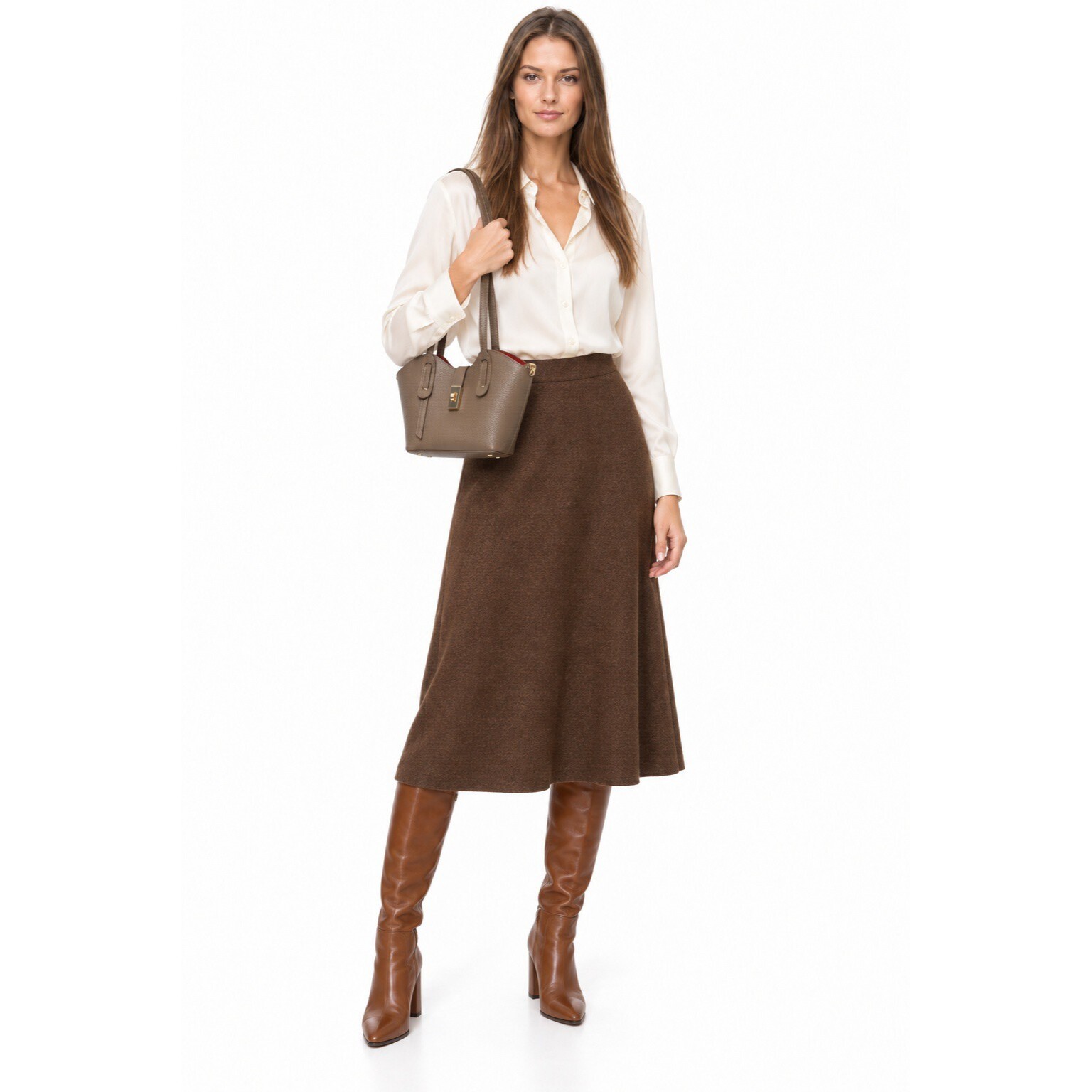 Tote Anna Luchini Beige