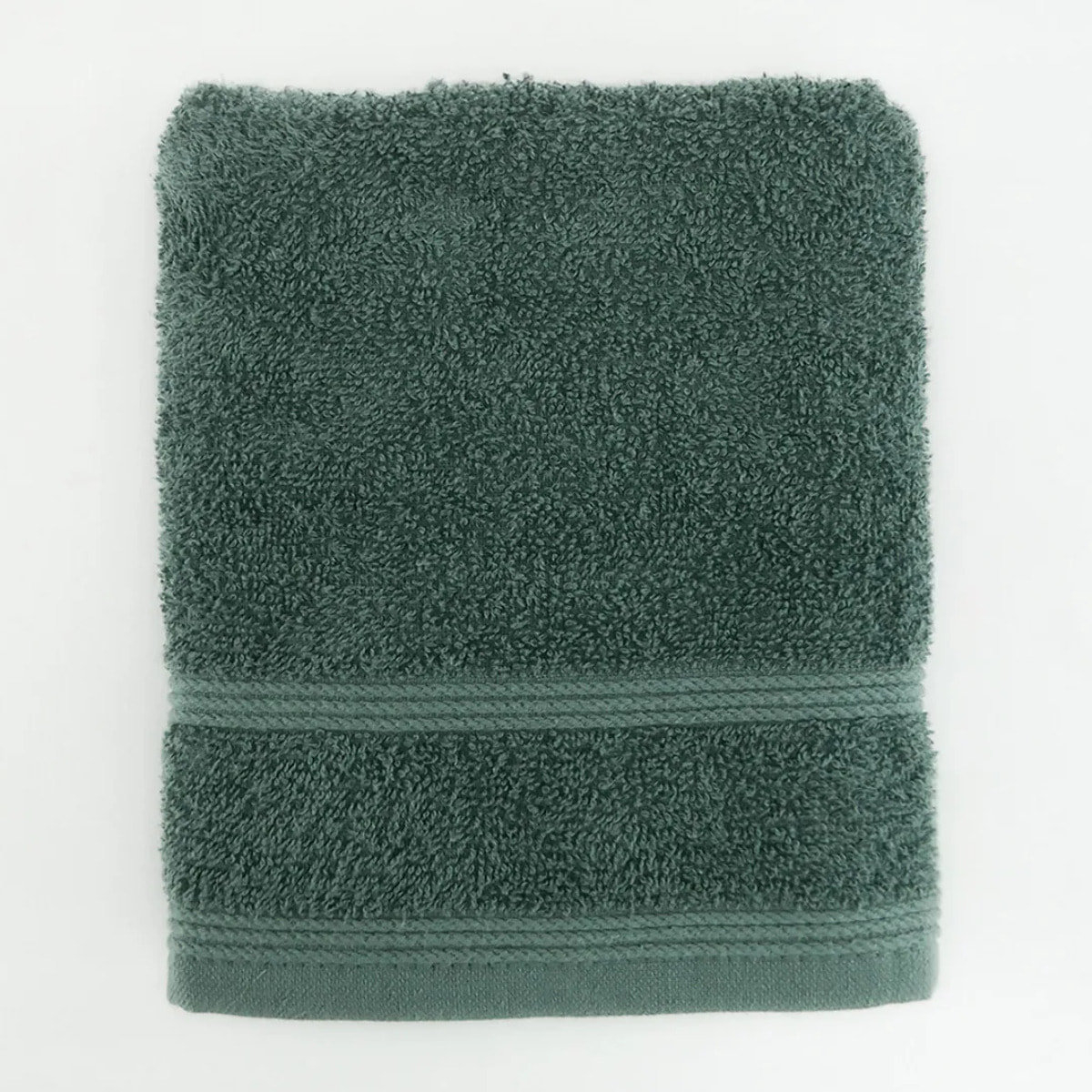 Serviette de toilette - Grand Bain Gris vert - 350g/m²