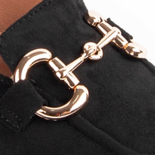 Zapato De Tacón - Negro - Altura: 7 Cm