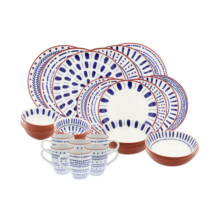 Service 30 pièces, SANTORIN