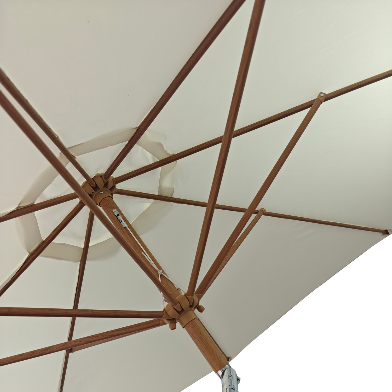 Parasol droit HAPUNA rond -