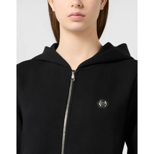 PHILIPP PLEIN Sudadera con cremallera y capucha MONOGRAM