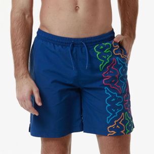 Kappa - Costumi da Bagno Uomo Blu - Logo Fokiko