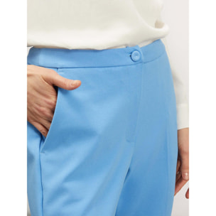 Motivi - Pantalones modelo New York de crepé - Light - blue