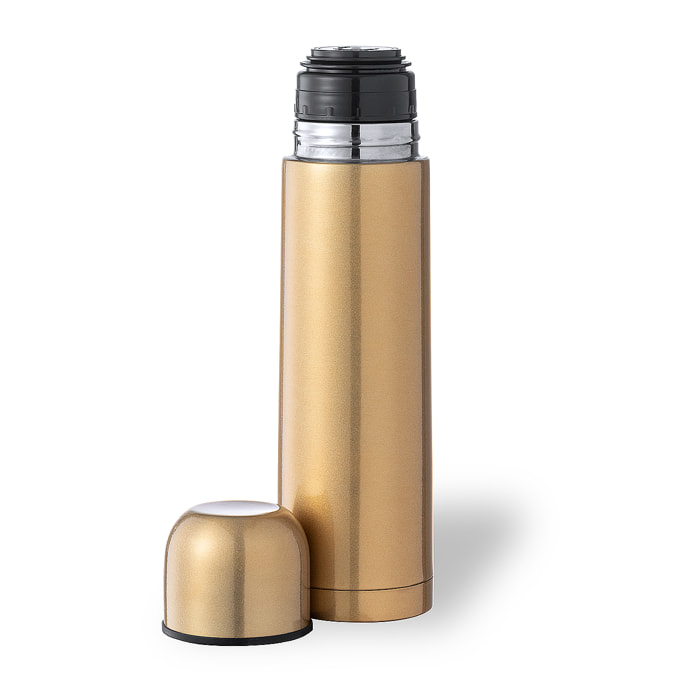 Thermos in acciaio doppia parete caldo/freddo da 500 ml. Con tazza.