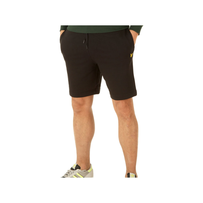 Shorts Lyle & Scott Sweat Short Jet Black Nero
