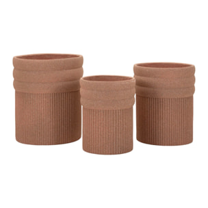 CACHEPOT DA ESTERNO COLOMBIA TRIS CM Ø 41,5X50-36X45-30,5X39,5(APER.CMØ27-32-37)