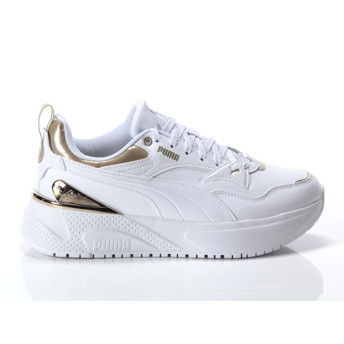 Sneakers Puma R78 Disrupt Metallic Dream Bianco