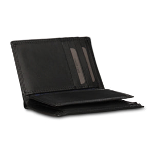 Portafoglio uomo vera pelle - Modello Astrea Prime - Casual - 9.0 x 13.0 x 2.0 cm