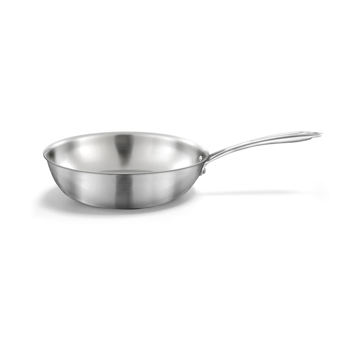 Gourmet - Wok in acciaio inox 24?cm