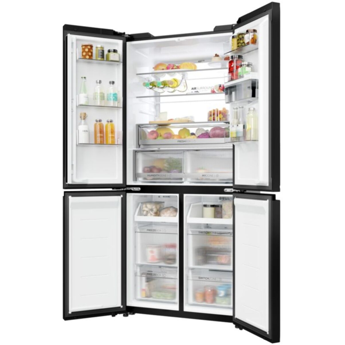 Réfrigérateur multi portes HAIER HCKR7819DWGB