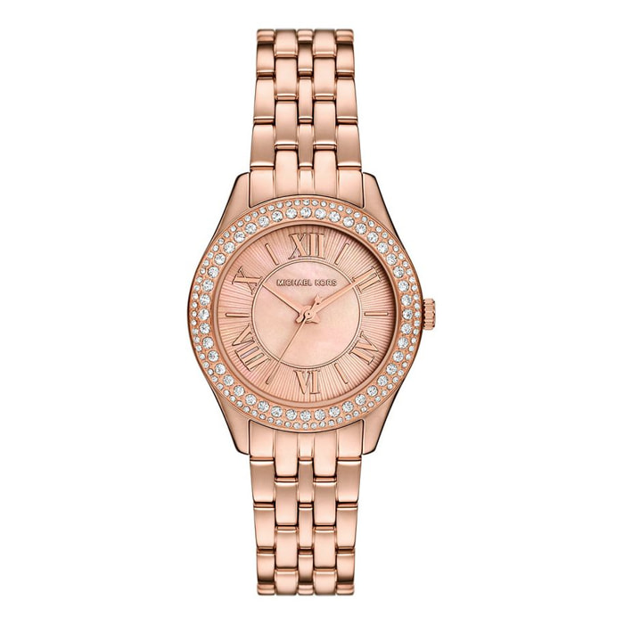 Montre Harlowe - couleur or rose - 3,3 cm