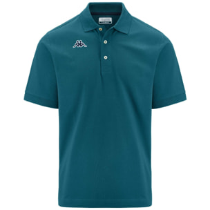 Kappa - Polo Shirts Uomo Blu - Logo Holiver Mss