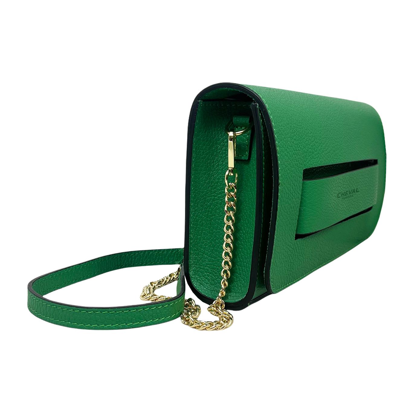 Pochette Cheval Firenze Hamal Verde