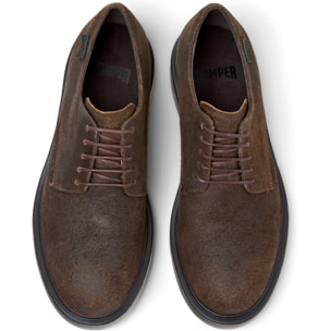 Scarpe stringate - CAMPER Dean - Marrone - Nubuck