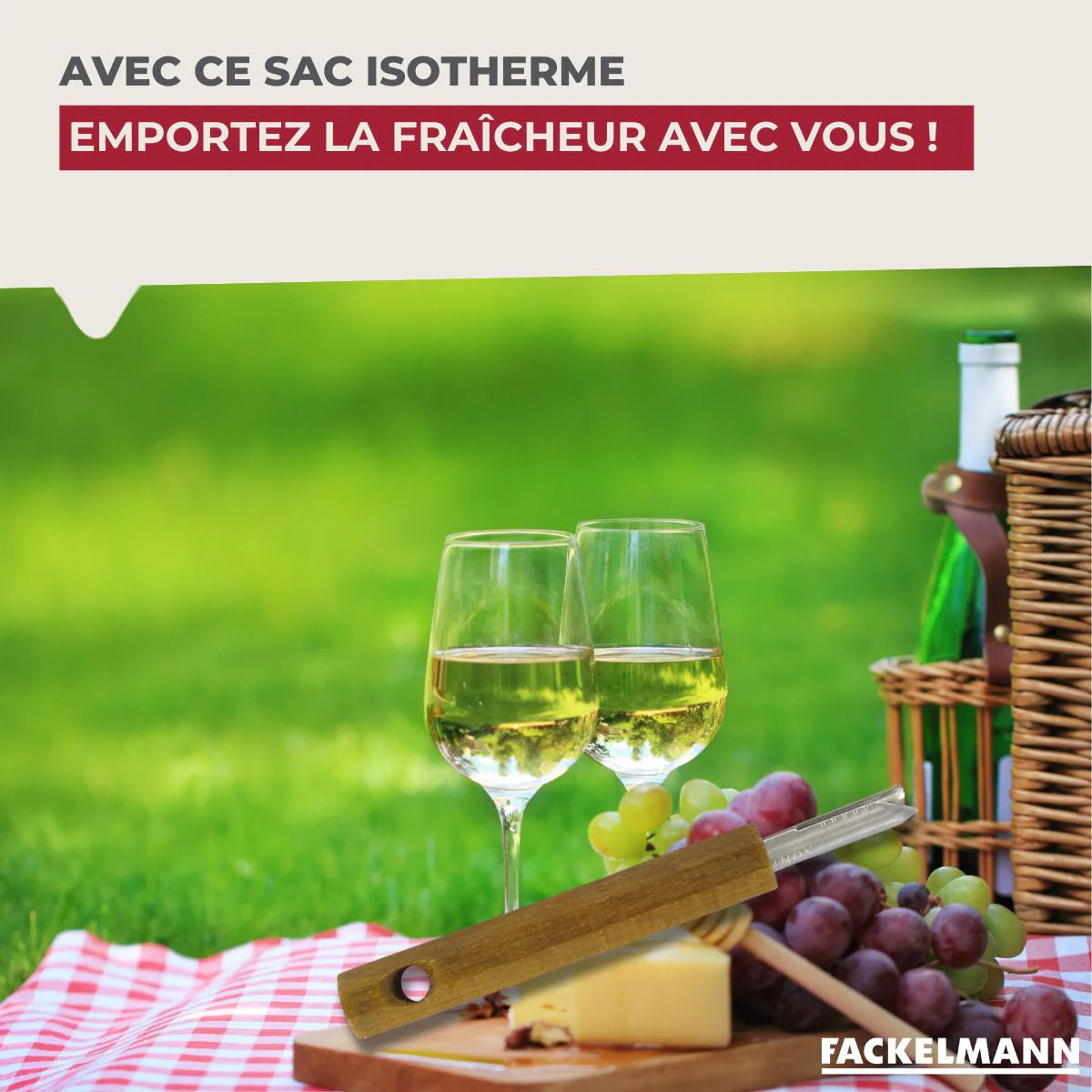 Sac isotherme pour bouteille Fackelmann Bar Concept