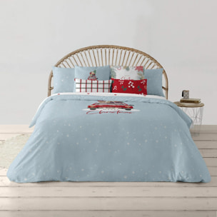 Housse de couette avec clics 100% coton Laponia 22