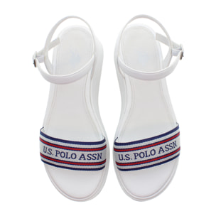 U.S. Polo Assn. - Sandali GLORY010W/5Y1 in sintetico per donna
