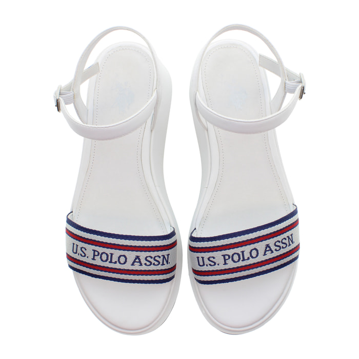 U.S. Polo Assn. - Sandali GLORY010W/5Y1 in sintetico per donna