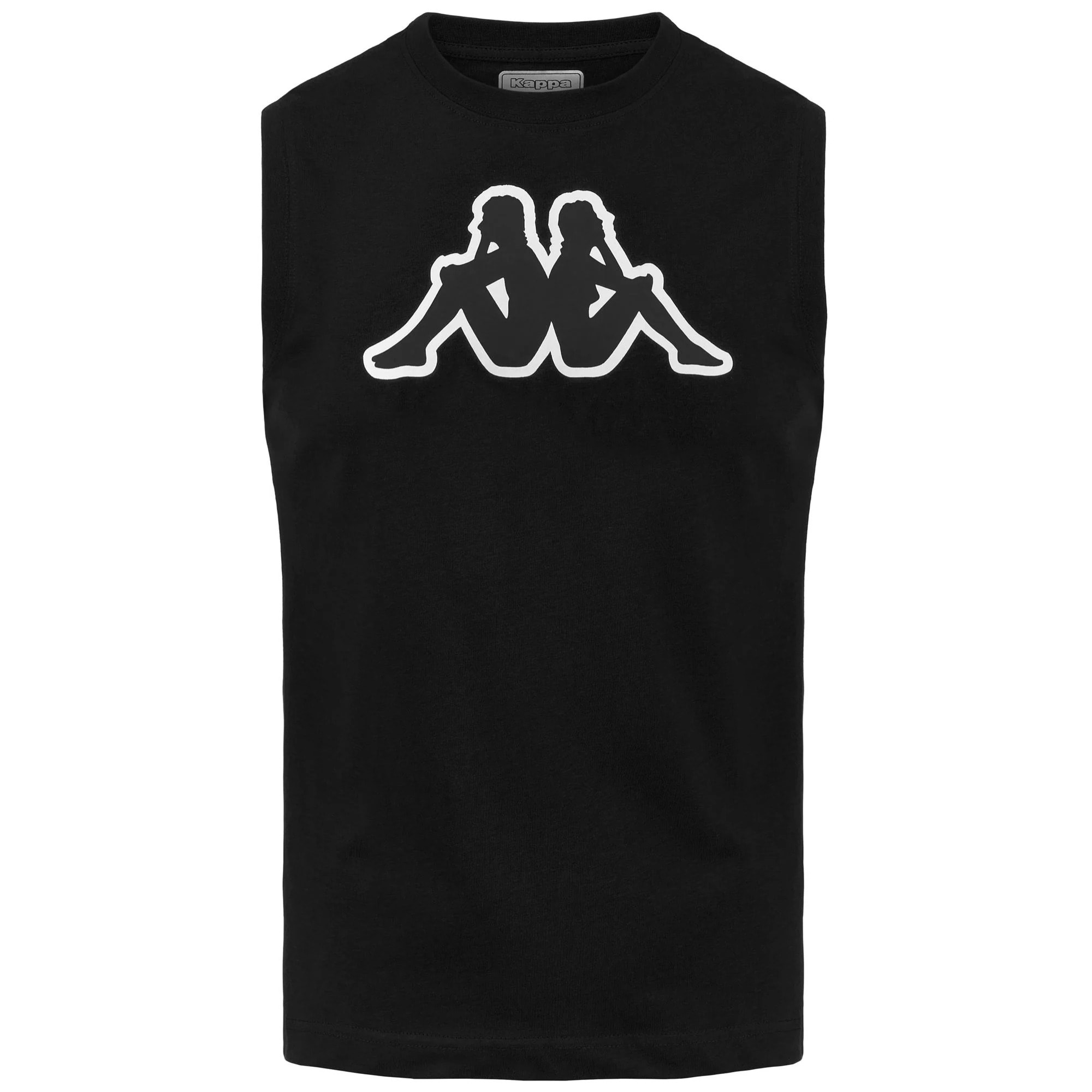 Kappa - T-Shirts & Top Uomo Nero - Logo Dwal