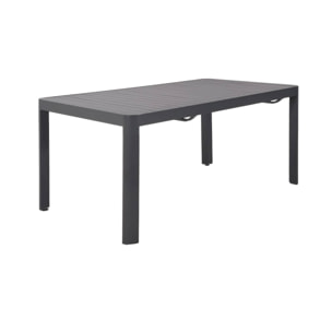 Table de jardin extensible aluminium 6-10 places LUNEA