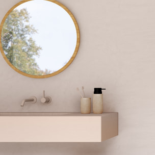 Pot à brosse à dents "Onyx" lin