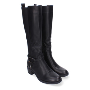 Botas de Tacón para Mujer, Comodas y Elegantes, Detalles de Caña Arrugada