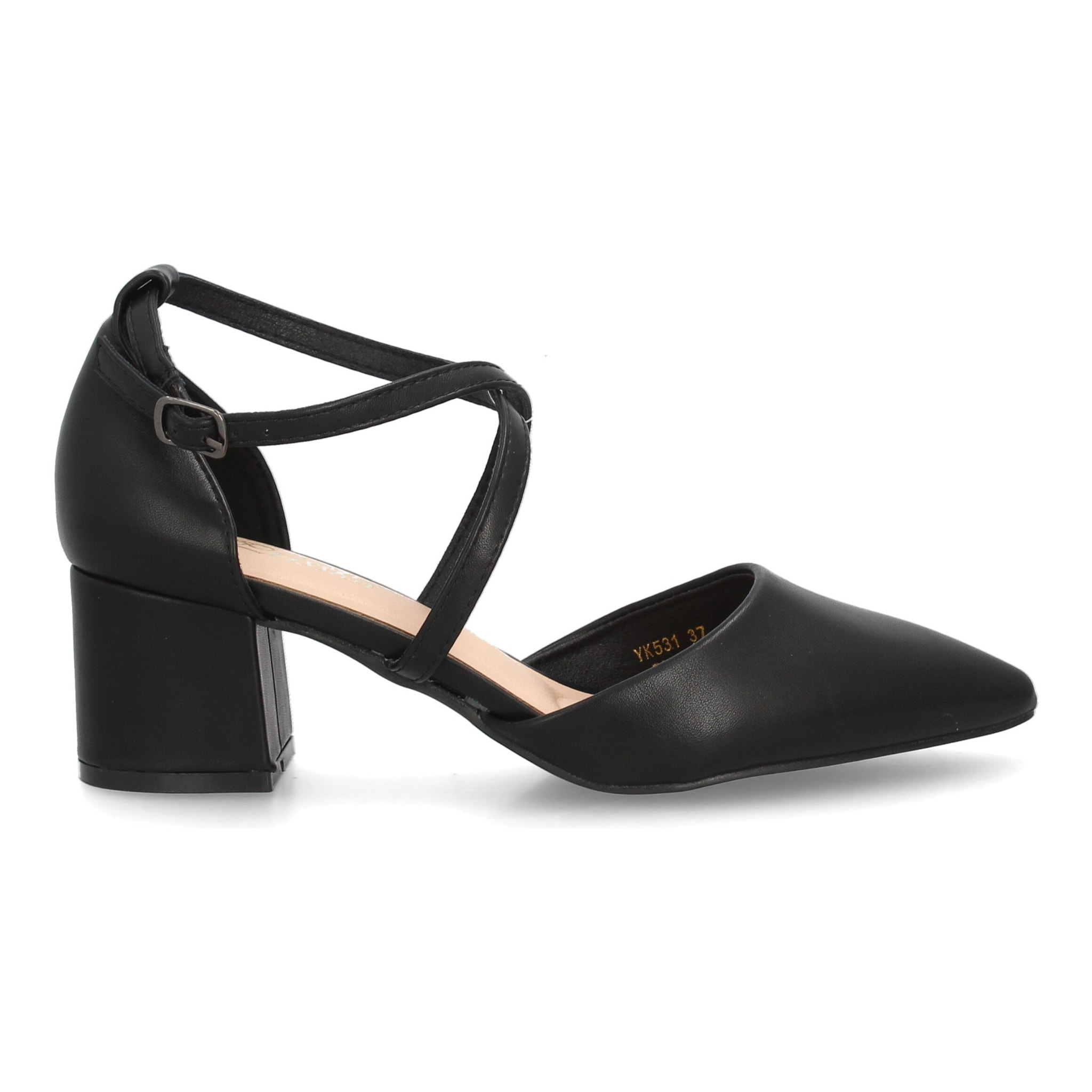 Zapato tacón cómodo elegante para mujer