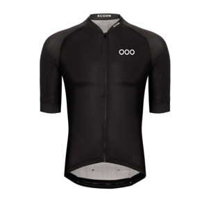 Maglia a manica corta da uomo ECOON Galibier in nero
