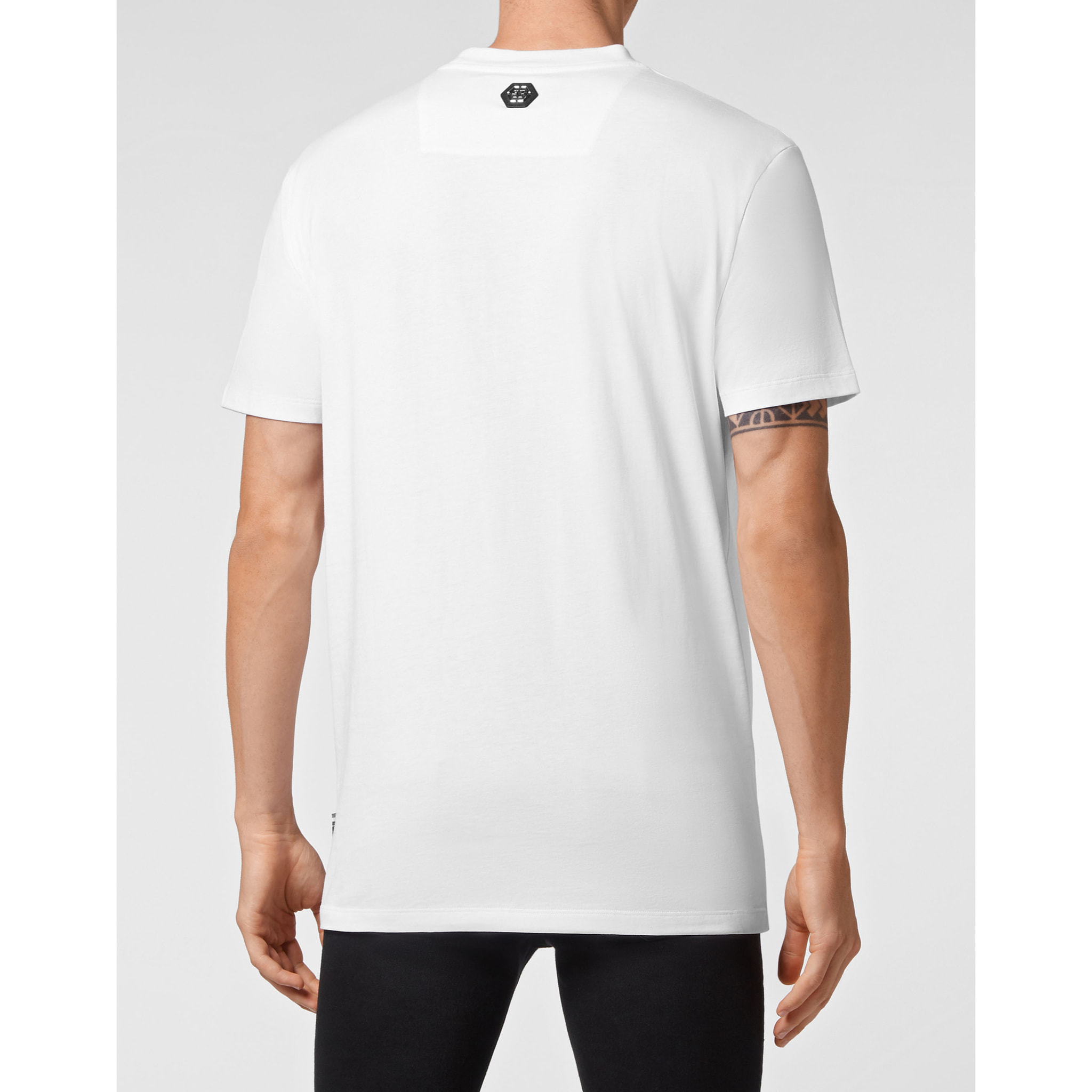 PHILIPP PLEIN Camiseta Cuello Redondo SKULL AND PLEIN