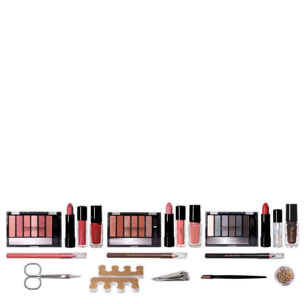 Valise Trend Look - Coffret Vanity Assortiment de Maquillage Complet