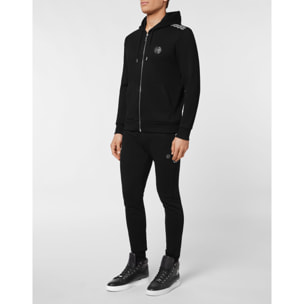 PHILIPP PLEIN Hooded Sweatjacket