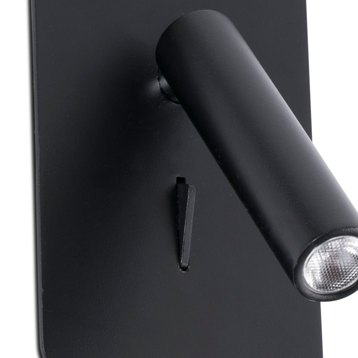 SUAU Lampada incasso nero