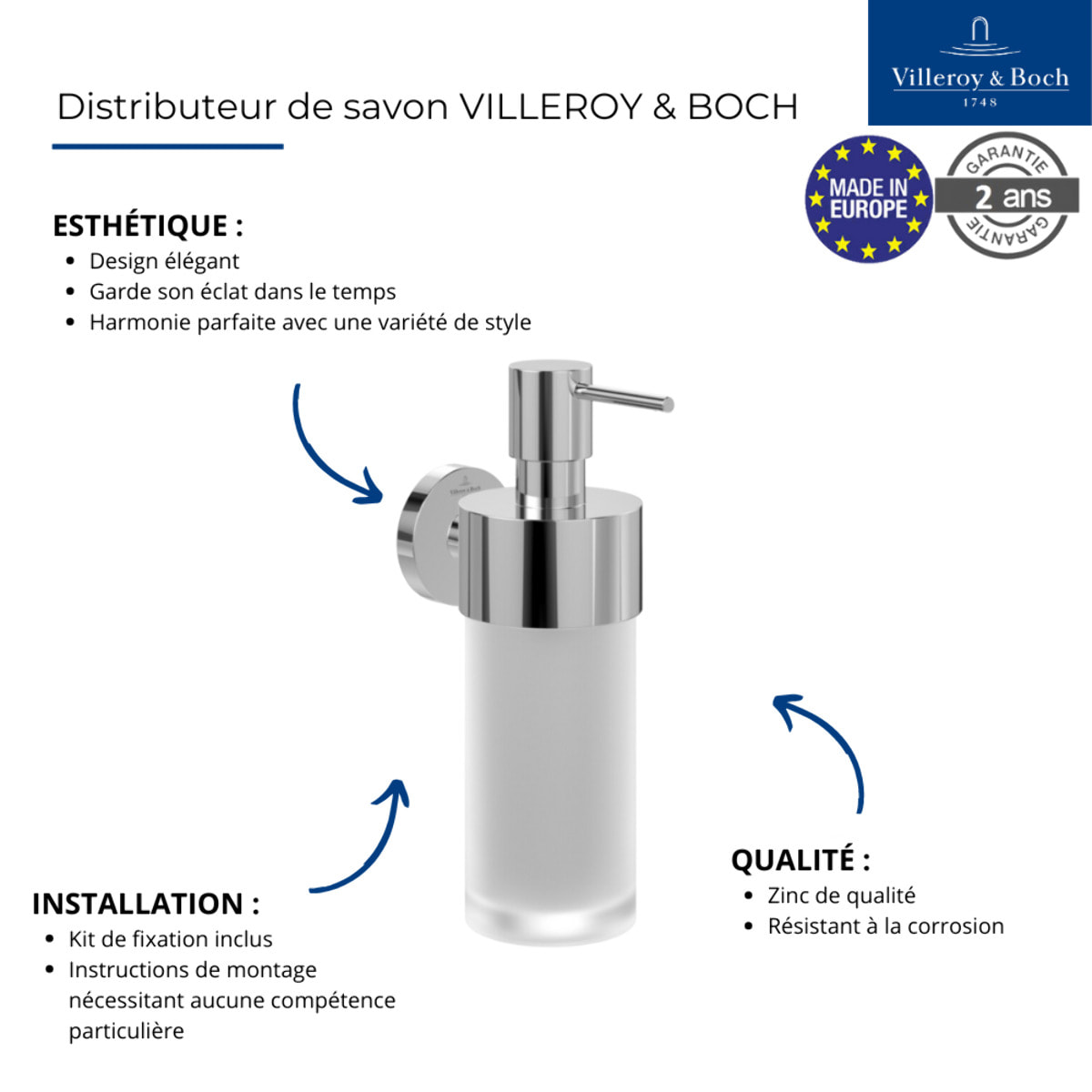 Distributeur de savon Elements - Tender