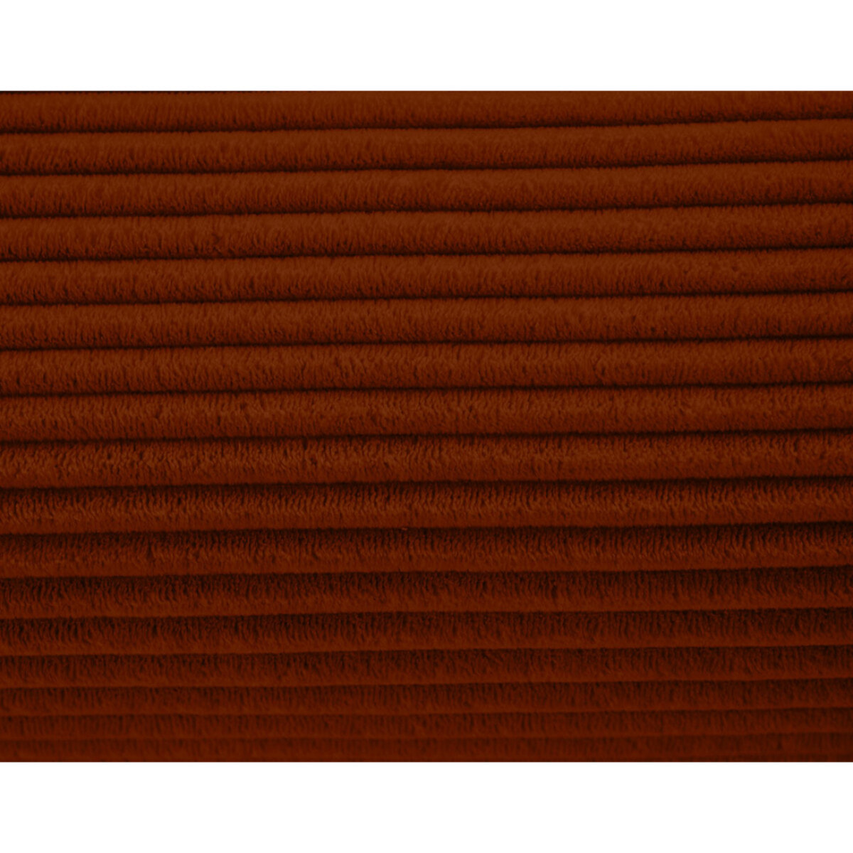 Onyx - lit coffre - 180x200 cm - en velours côtelé - sommier inclus - Terracotta