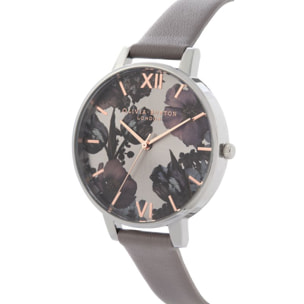 Reloj Olivia Burton OB16TW05 Mujer Analogico Cuarzo con Correa de Piel sintetica