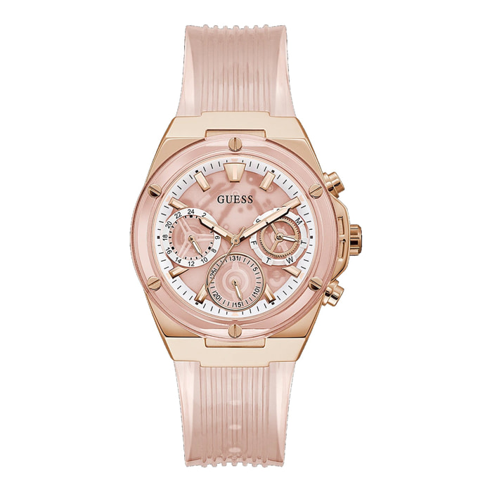 Reloj Guess GW0409L3 Mujer Analogico Cuarzo con Correa de Caucho