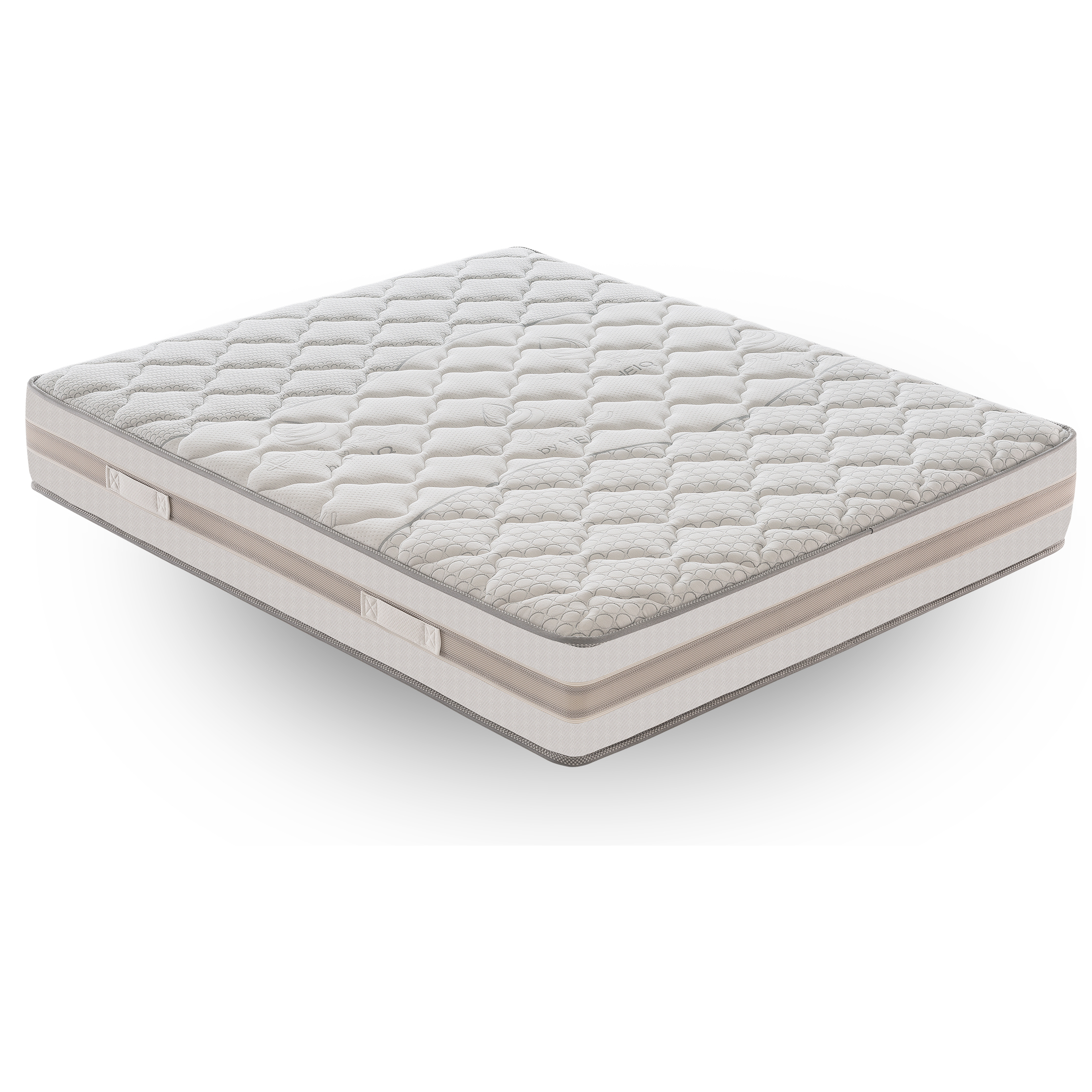 Materasso 135x190 800 molle insacchettate e Memory Foam - Alto 25 cm - Sfoderabile - 9 Zone di Comfort